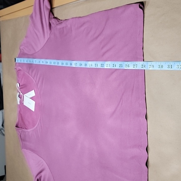 Vince Size XXXL Light Purple / Lilac Pullover Long Sleeve T-Shirt, NEW with Tags - Picture 5 of 8